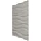 Ekena Millwork 19 5/8in. W x 19 5/8in. H Swell EnduraWall Decorative 3D Wall Panel Covers 2.67 Sq. Ft. WP20X20SSCDC - alternate 2